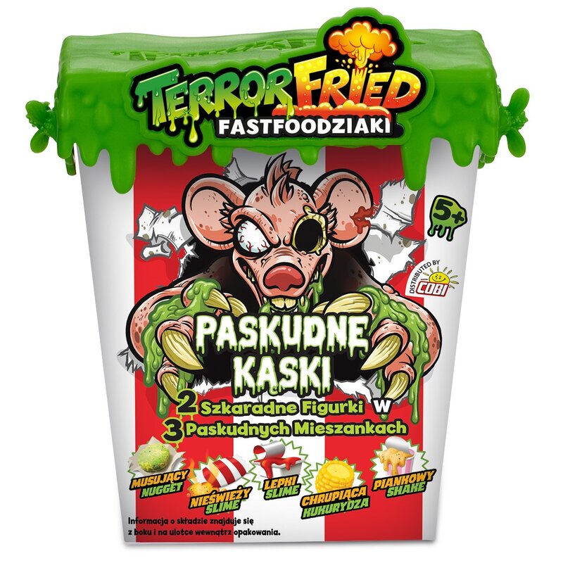 Zestaw figurek COBI Terror Fried Paskudne kąski CHA-08091