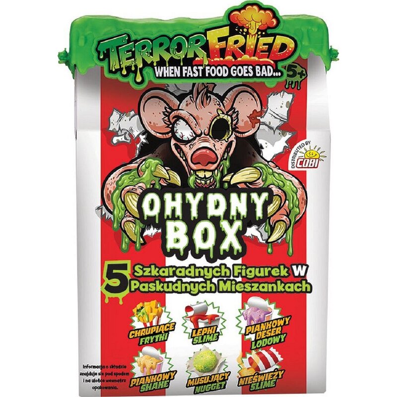 Zestaw figurek COBI Terror Fried Ohydny box CHA-08094