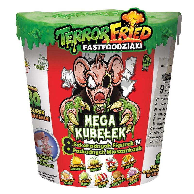 Zestaw figurek COBI Terror Fried Mega Kubełek CHA-08095
