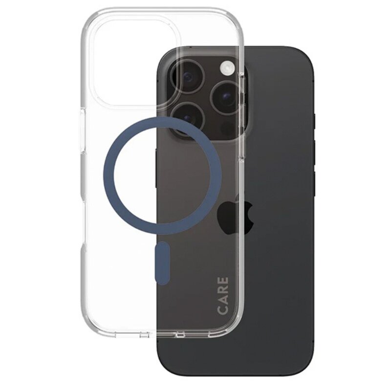 Etui PANZERGLASS Flagship MagSafe do Apple iPhone 16 Pro Przezroczysto-niebieski