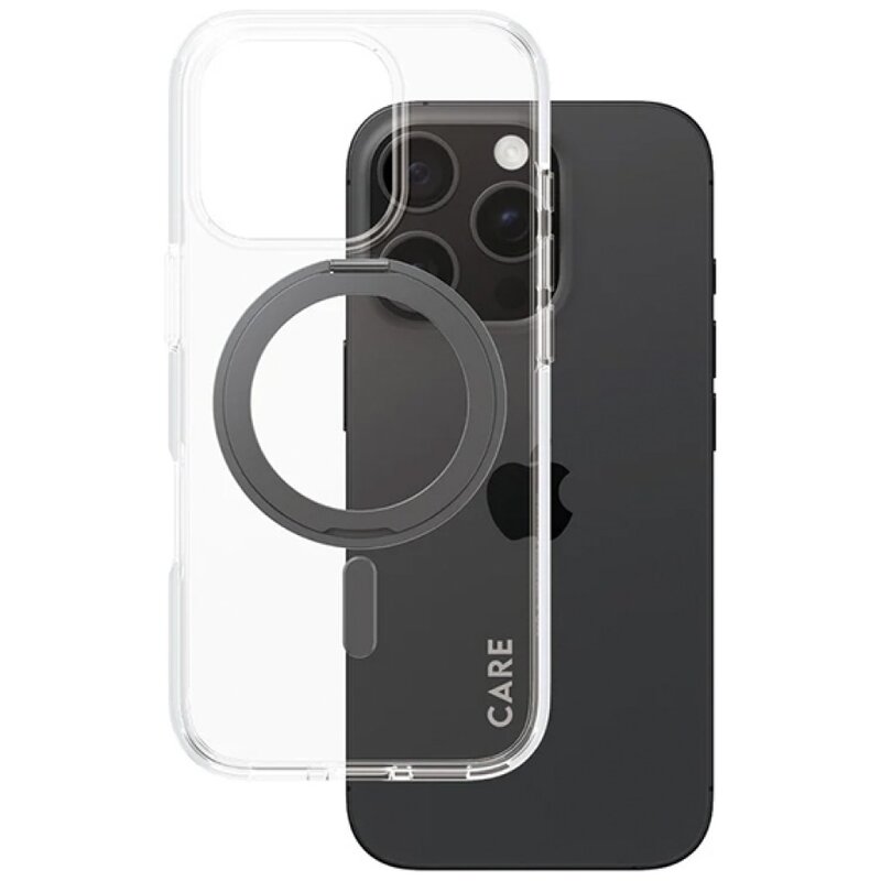 Etui PANZERGLASS Feature Kickstand Case MagSafe do Apple iPhone 16 Pro Czarny