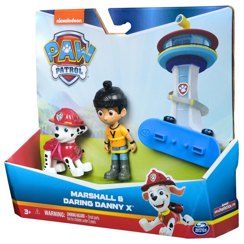 Zestaw figurek SPIN MASTER Psi Patrol Marshall i Odważny Danny X 6070747