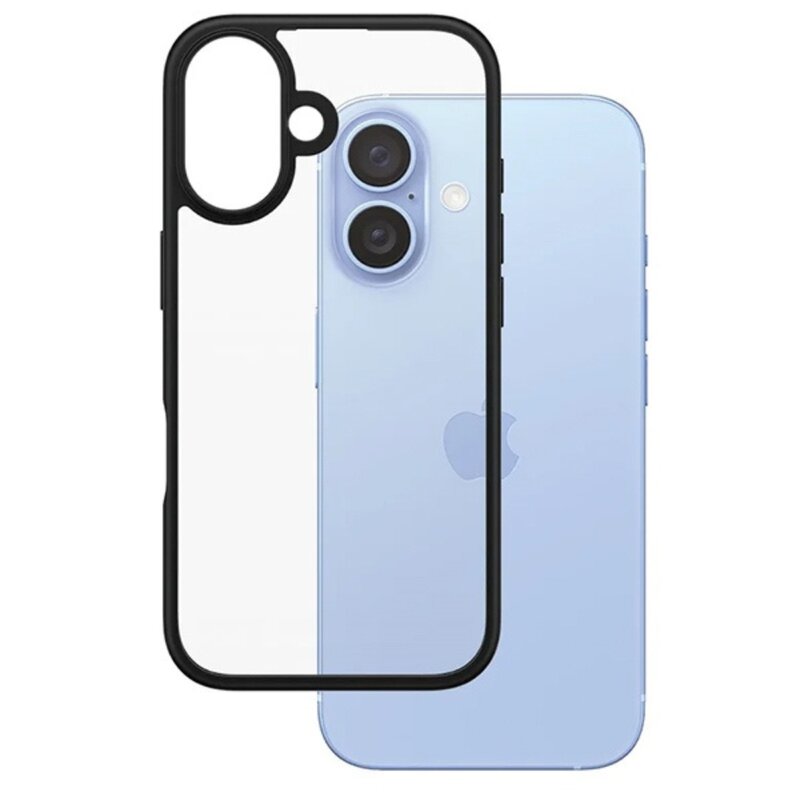 Etui PANZERGLASS HardCase do Apple iPhone 16 Przezroczysto-czarny