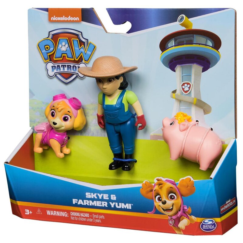 Zestaw figurek SPIN MASTER Psi Patrol Skye i Farmerka Yumi 6070750