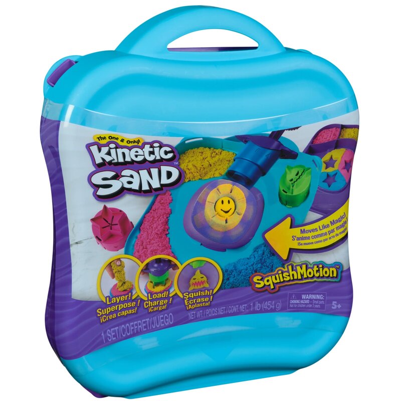 Piasek kinetyczny SPIN MASTER Kinetic Sand Zestaw ruchome formy 6069401