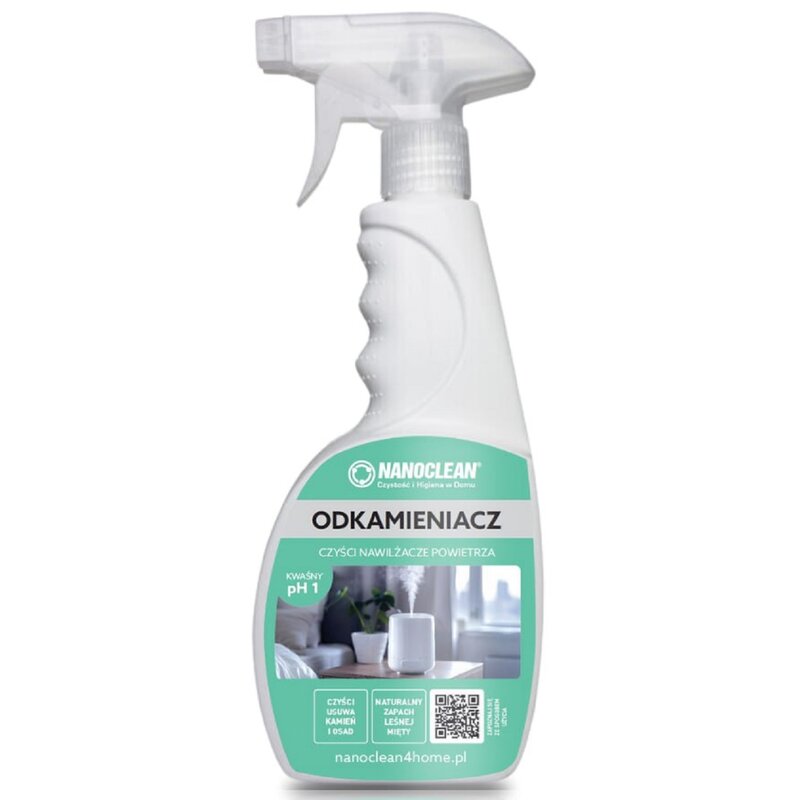 Płyn do odkamieniania nawilżaczy powietrza NANOCLEAN Air 4Home NH51GT500 Miętowy 500 ml