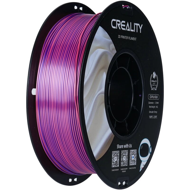 Creality CR-Silk PLA 1,75m Różowo-fioletowy