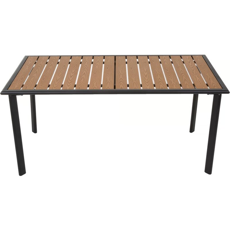 Stół ogrodowy PATIO Solar Brązowo-czarny