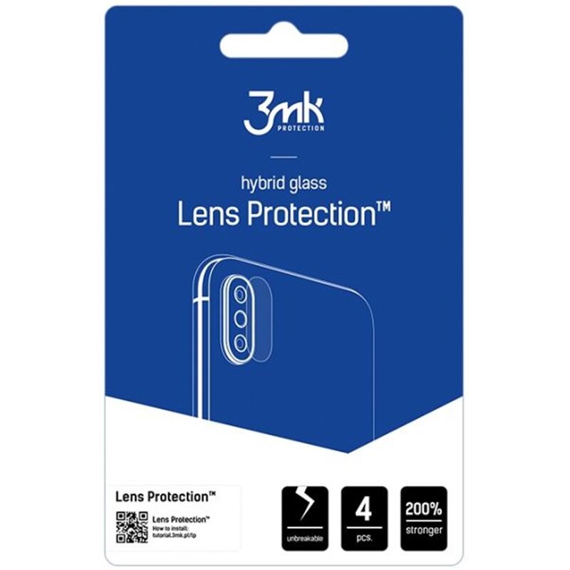 Szkło hybrydowe na obiektyw 3MK Lens Protection do Realme 12+ 5G