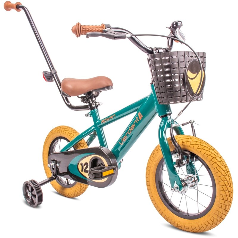 Rower dziecięcy SUN BABY Verdant Rowan 12 cali Zielony Wzrost: 85-100 cm Wiek: 2-4 lata