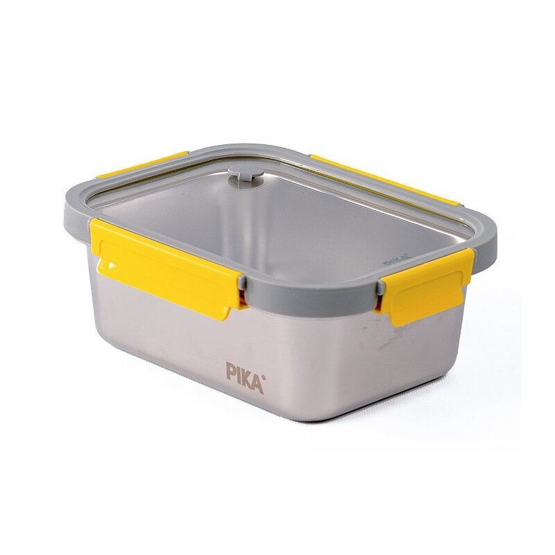 Pojemnik stalowy PIKA MetalShock 1780 ml Srebrno-przezroczysty