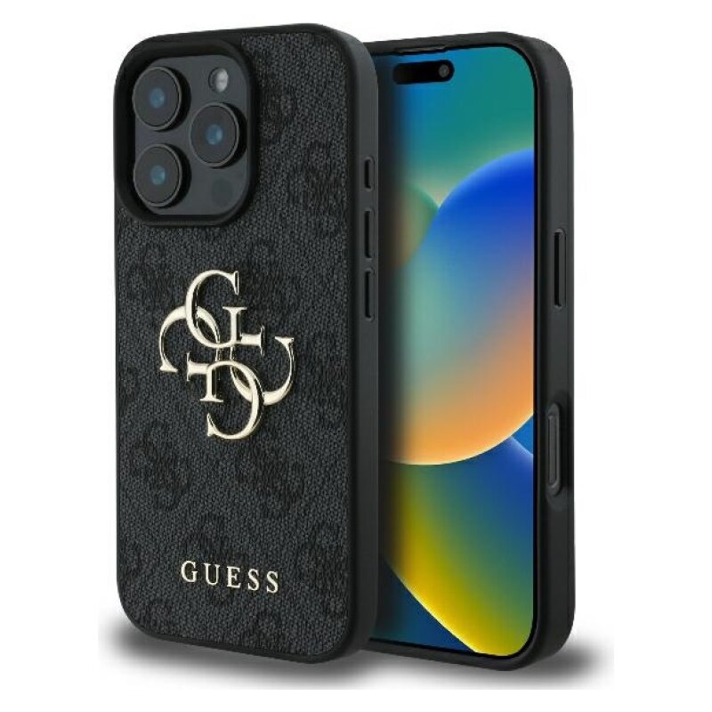 Etui GUESS 4G Big Logo do Apple iPhone 16 Pro Max Czarny