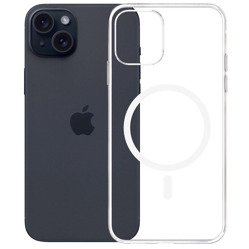 3mk Clear MagCase do iPhone 15 Plus Przezroczysty
