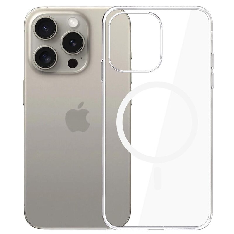 3mk Clear Magcase do iPhone 15 Pro Max Przezroczysty