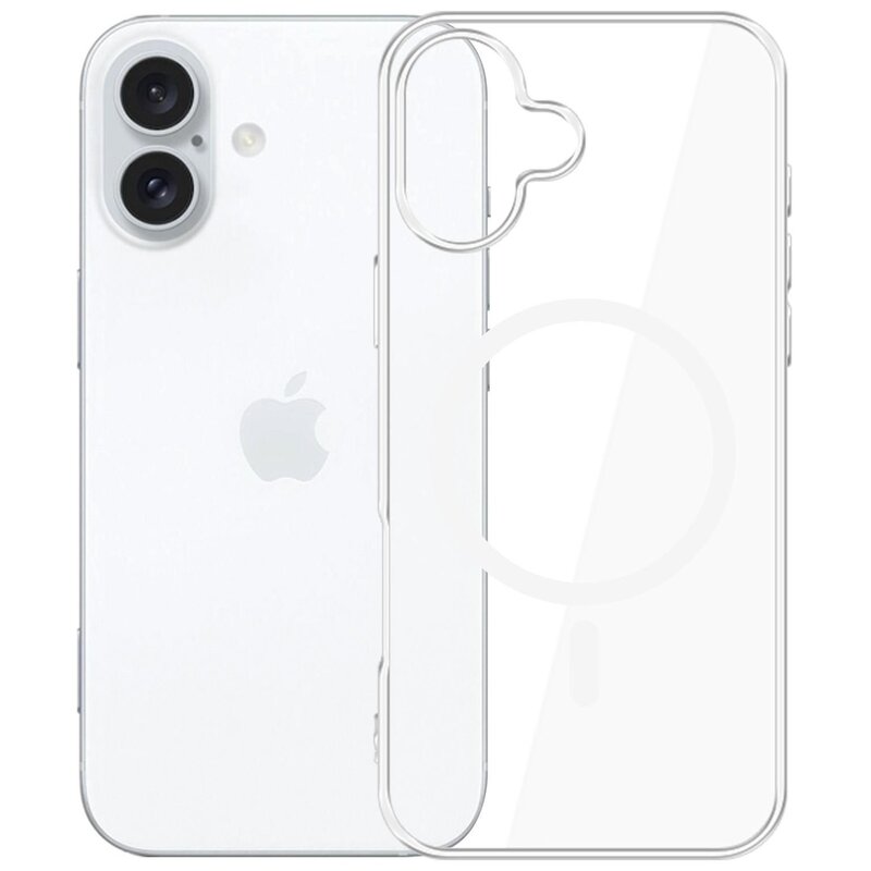 Etui 3MK Clear MagCase do Apple iPhone 16 Plus Przezroczysty