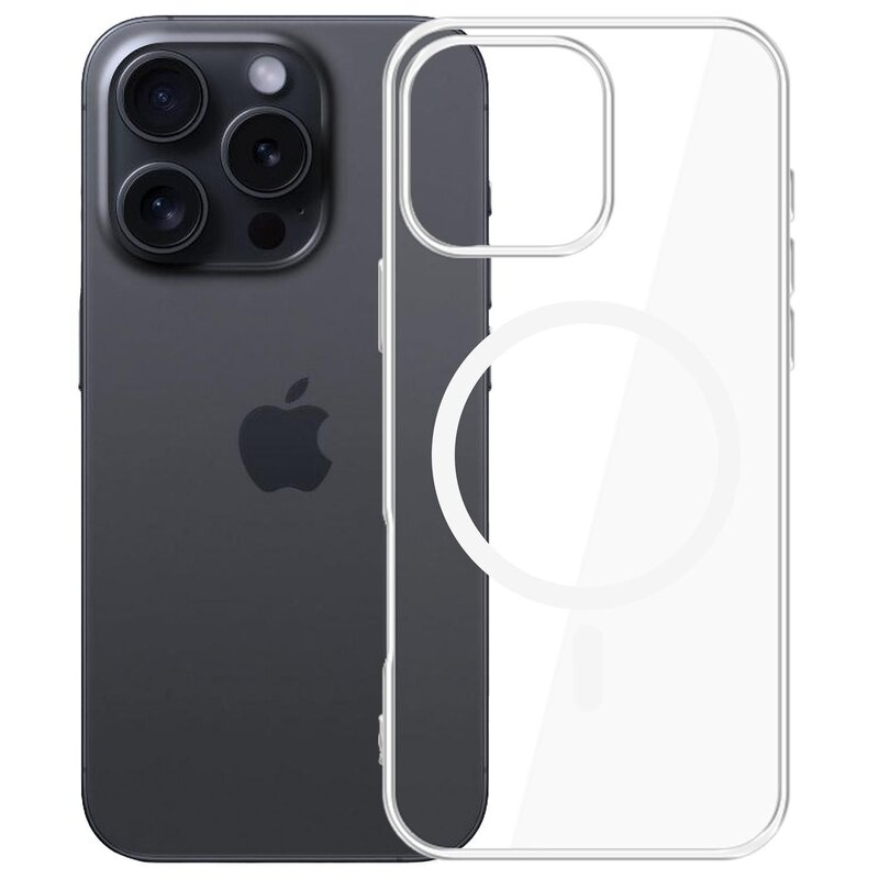 3mk Clear MagCase iPhone 16 Pro Przezroczysty