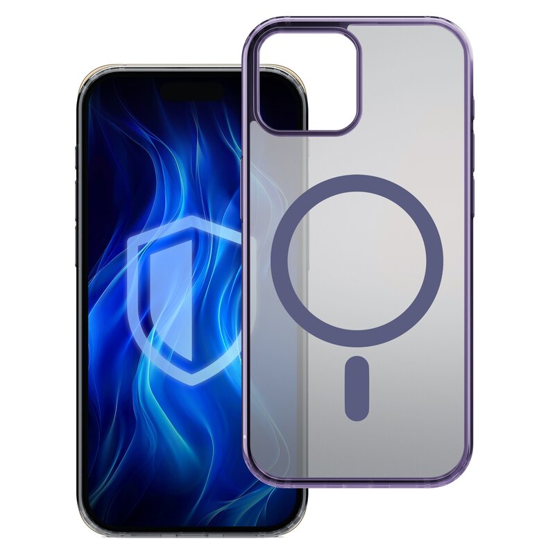 3mk Frosty Magcase do iPhone 15 Purpurowy