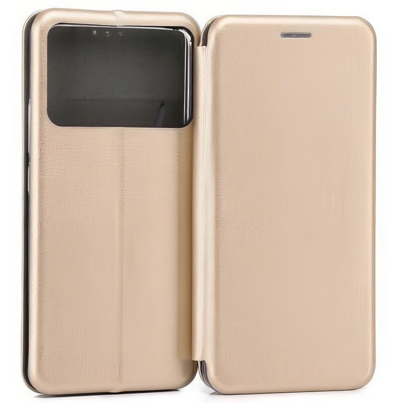 Etui BELINE Book Magnetic do Xiaomi Poco F6 Pro Złoty