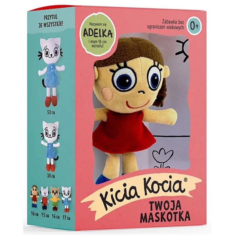 Maskotka MEDIA RODZINA Kicia Kocia Adelka