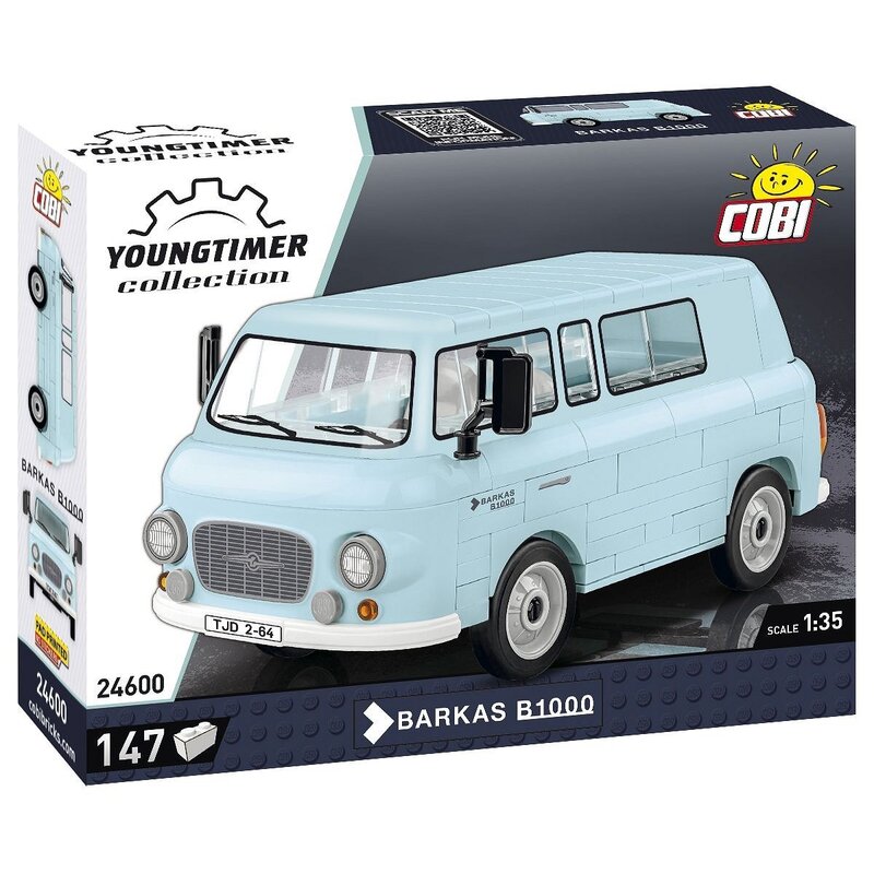 Klocki plastikowe COBI Youngtimer Collection Barkas B1000 COBI-24600
