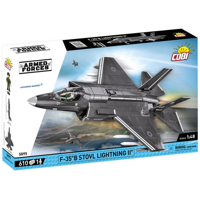 Klocki plastikowe COBI Armed Forces F-35B STOVL Lightning II COBI-5895