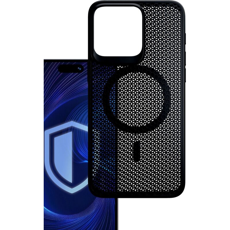 Etui 3MK Cooling MagCase do Apple iPhone 15 Pro Max Czarny