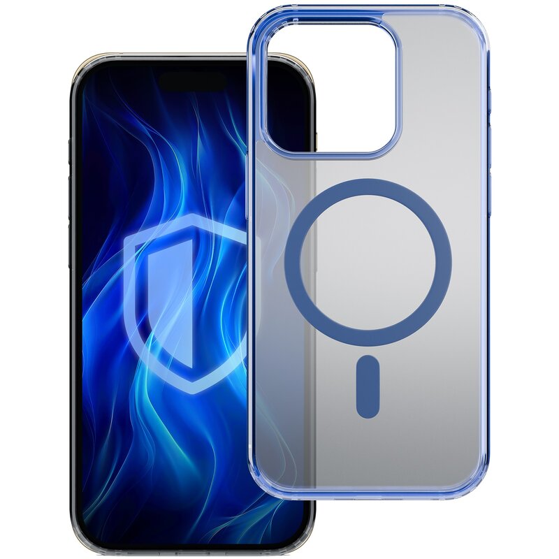 Etui 3MK Frosty MagCase do Apple iPhone 14 Pro Niebieski