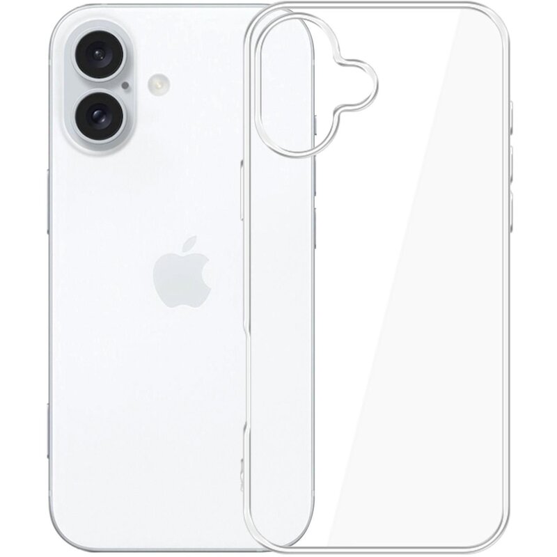 3mk Clear Case Eco do iPhone 16 Plus Przezroczysty
