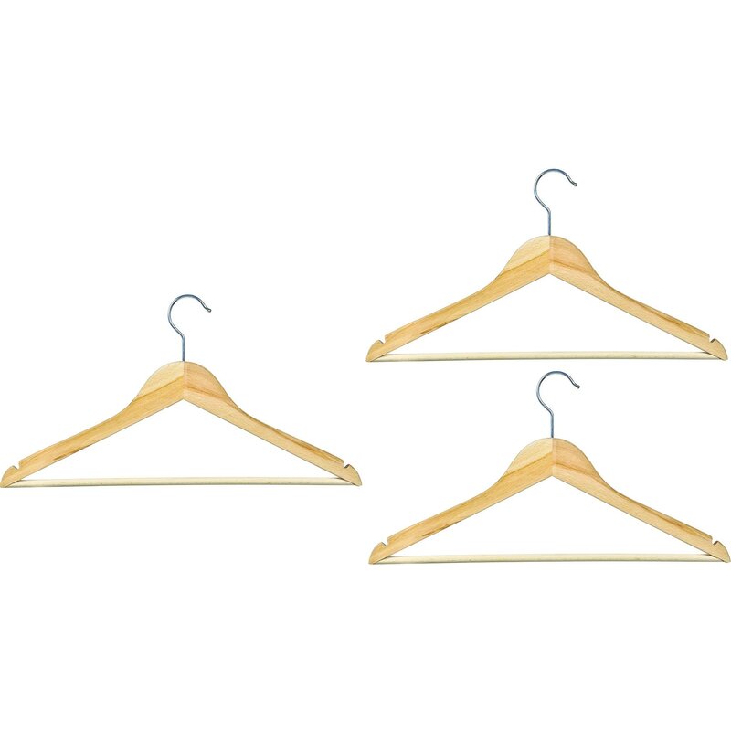 Wieszak na ubrania JOTTA Afra Brązowy (3 sztuki)