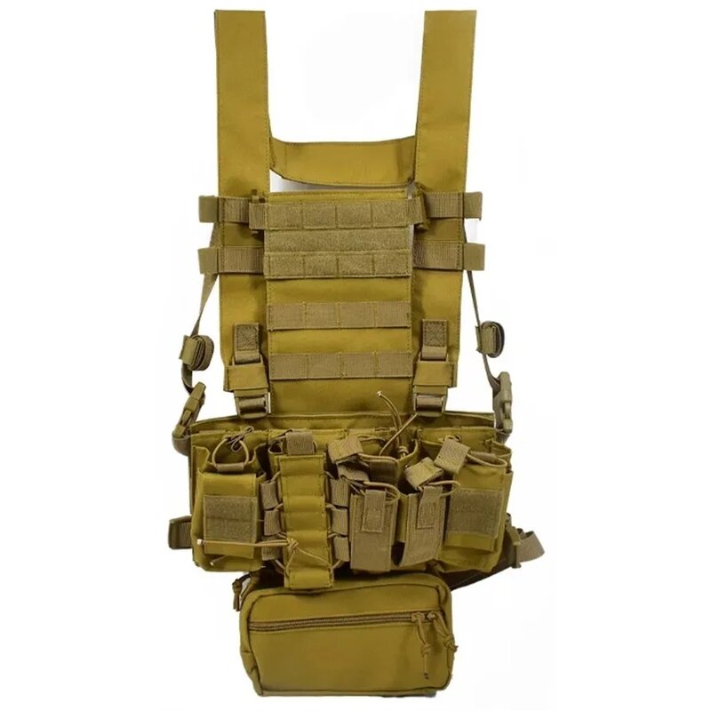 Kamizelka taktyczna EXTRALINK Airsoft ASG MIL-1122 Zielony