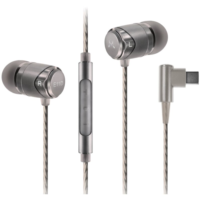 Słuchawki dokanałowe SOUNDMAGIC E11D Szary