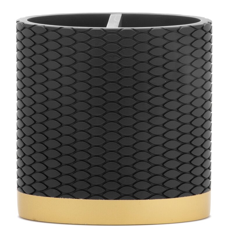 Kubek łazienkowy JOTTA Serea 50756 Czarno-złoty