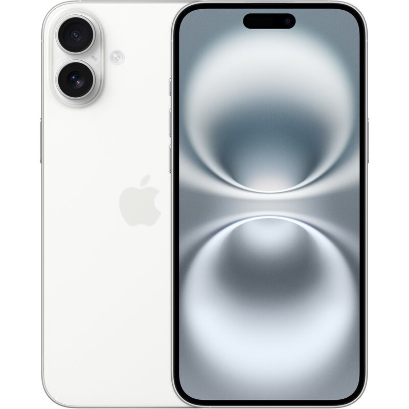 Smartfon APPLE iPhone 16 Plus 256 GB Biały MXWV3HX/A