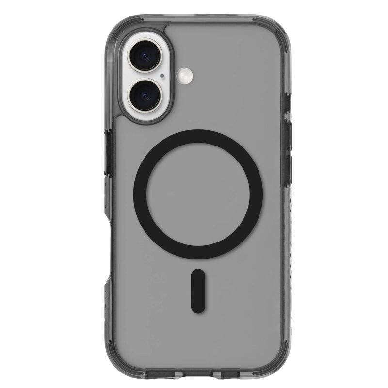 Etui LAUT Crystal Matter X MagSafe do Apple iPhone 16 Transparentny (czarny)