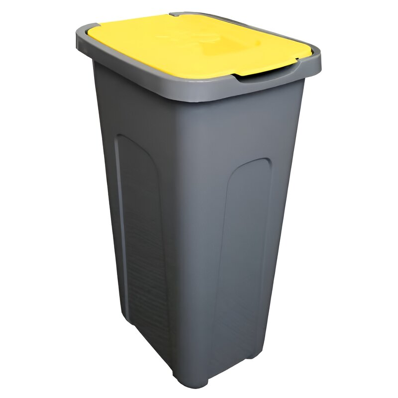 Kosz na śmieci JOTTA Greg 229481 30L Szaro-żółty