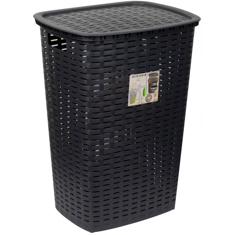 Kosz na pranie JOTTA Felix 54L Antracytowy