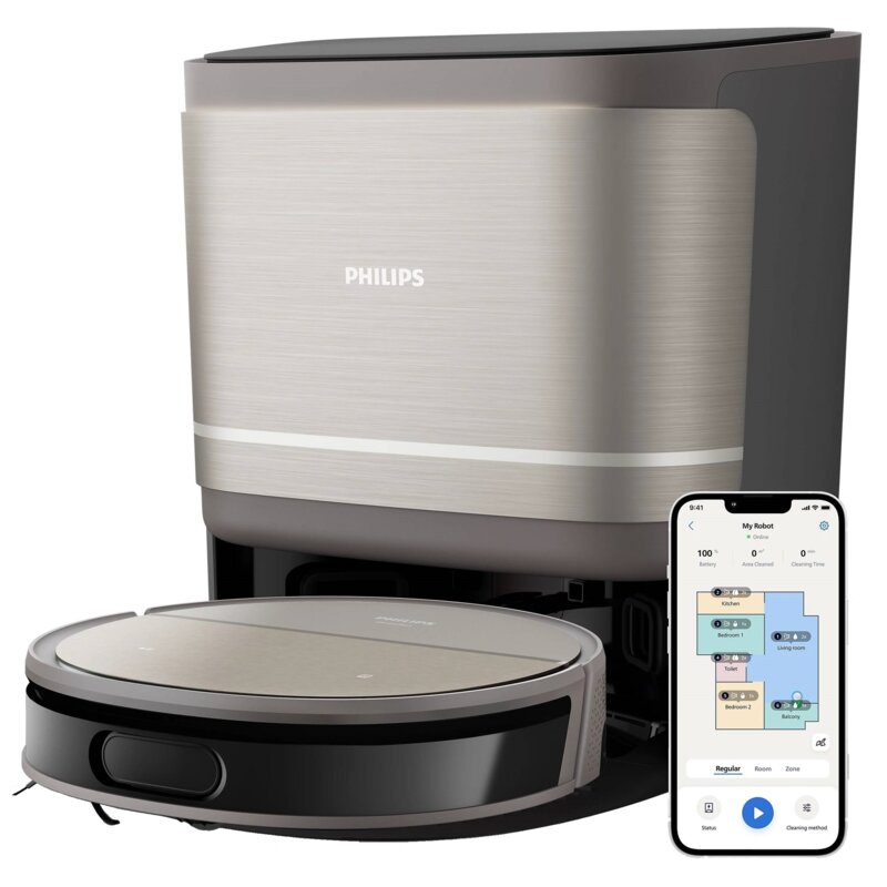 Robot sprzątający PHILIPS Aqua 9000 XU9100/10 (Mopujący)