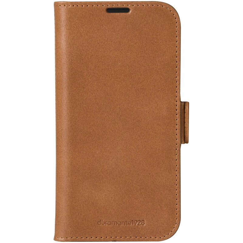 Etui DBRAMANTE1928 Copenhagen 3 do Apple iPhone 16 Pro Brązowy