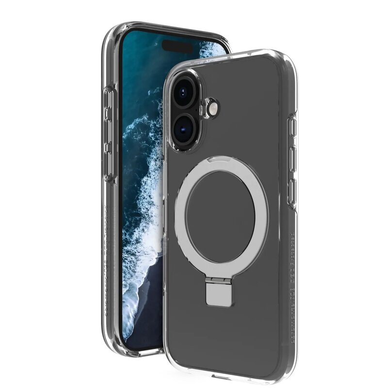 Etui DBRAMANTE1928 Iceland Ultra D3O MS Kick do Apple iPhone 16 Jasnoprzeźroczysty