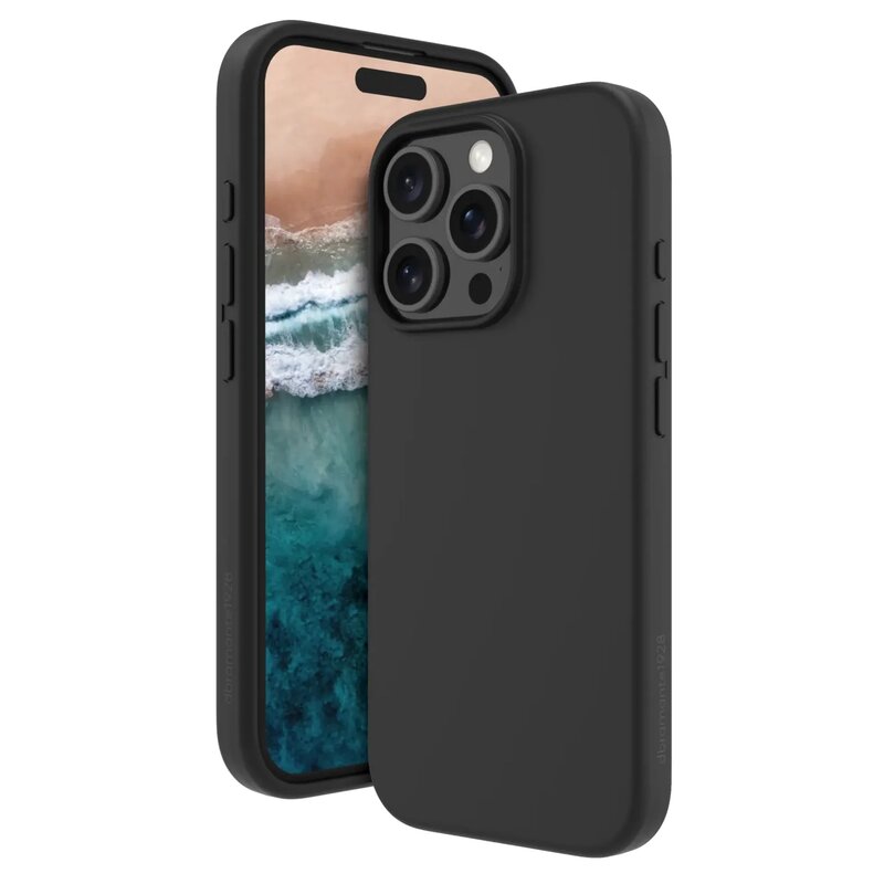 Etui DBRAMANTE1928 Monaco 2 MagSafe do Apple iPhone 16 Pro Max Czarny