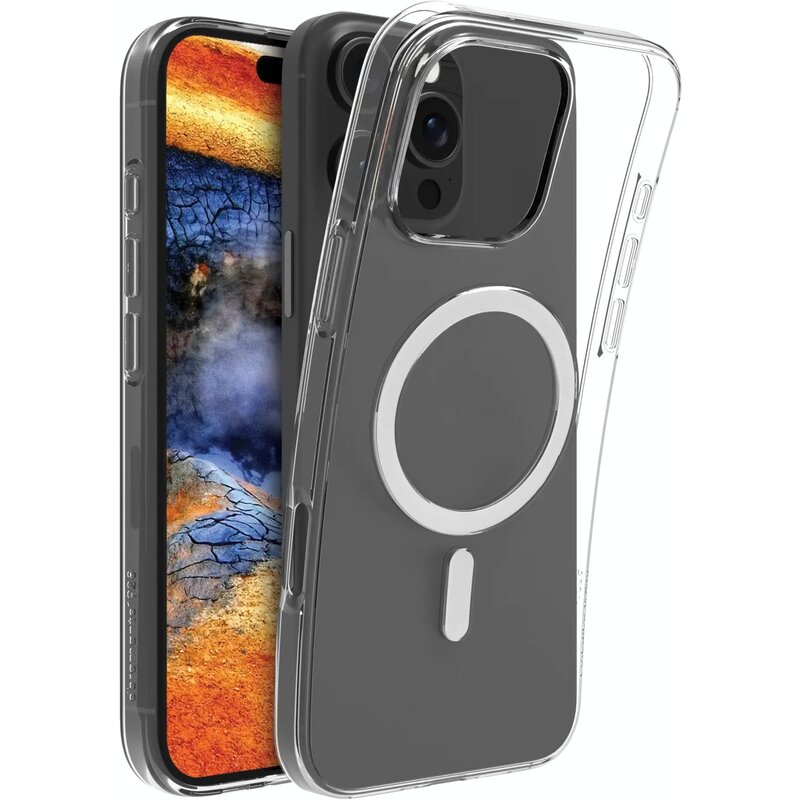 Etui DBRAMANTE1928 Greenland Pro MagSafe do Apple iPhone 16 Pro Przezroczysty