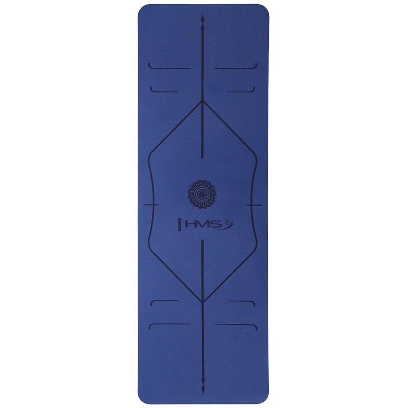 Mata do jogi HMS YM10 Granatowy