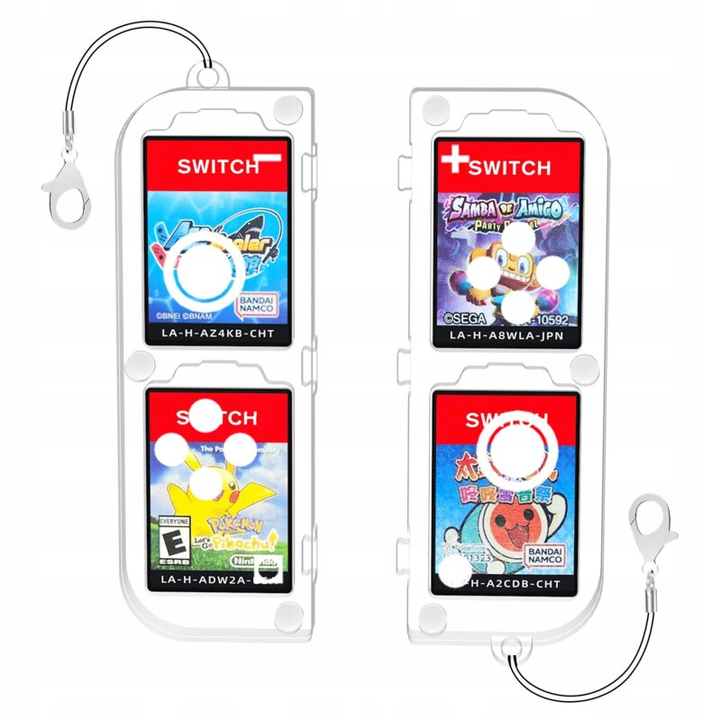 Etui JYS NS257 do Nintendo Switch Przezroczysty