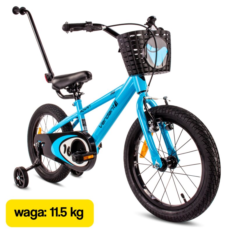 Rower dziecięcy SUN BABY Verdant Rowan 16 cali Niebieski Wzrost: 100-120 cm Wiek: 4-6 lat