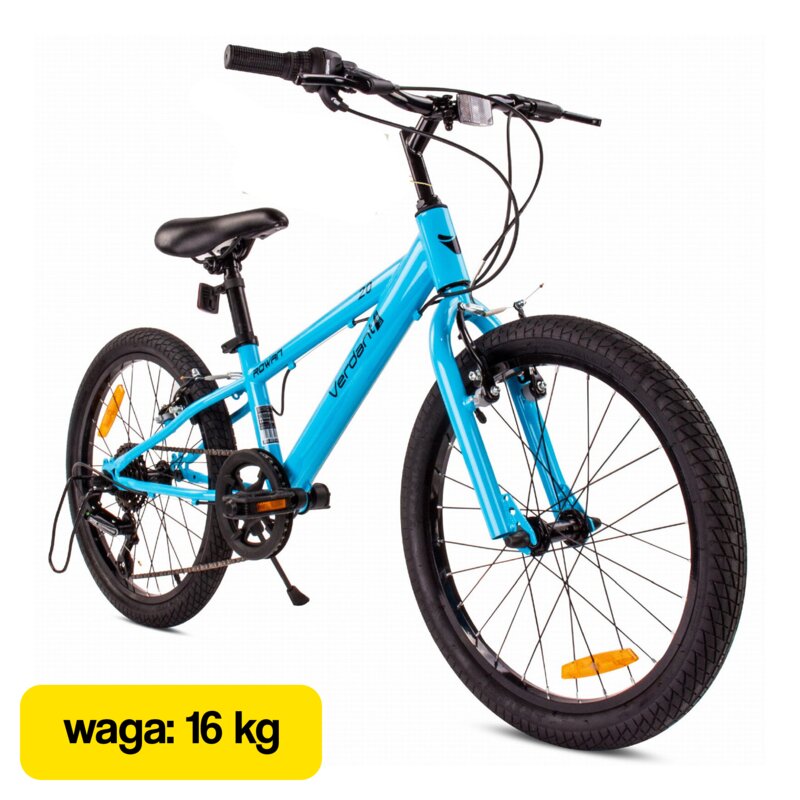 Rower dziecięcy SUN BABY Verdant 20 cali Niebieski Wzrost: 120-135 cm Wiek: 6-10 lat