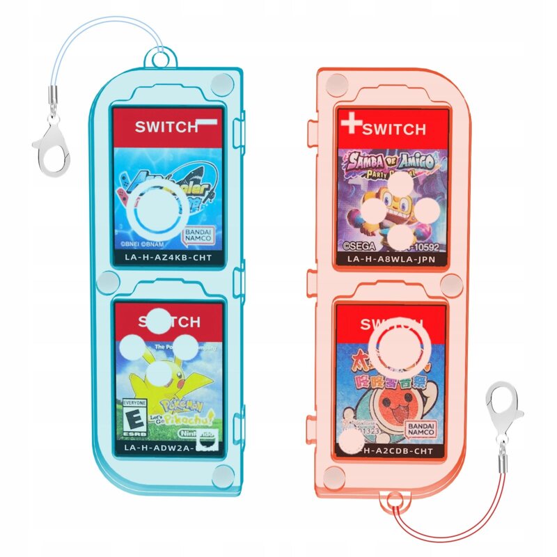 Etui JYS NS257 do Nintendo Switch Niebiesko-czerwony