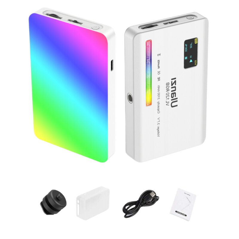 Ulanzi VL120 RGB Biały  2500-9000K