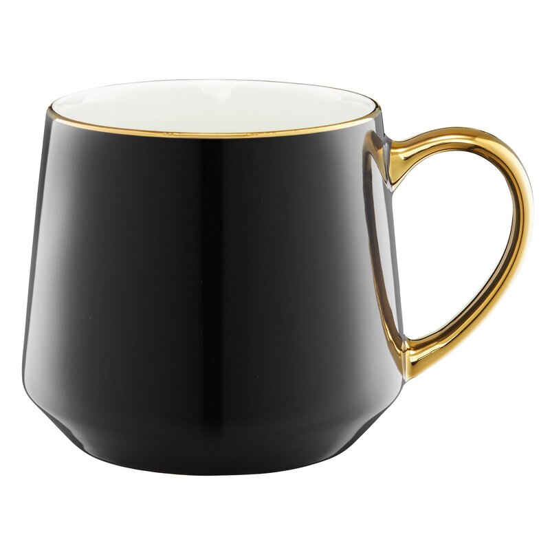 Kubek AMBITION Royal 43615 Czarno-złoty