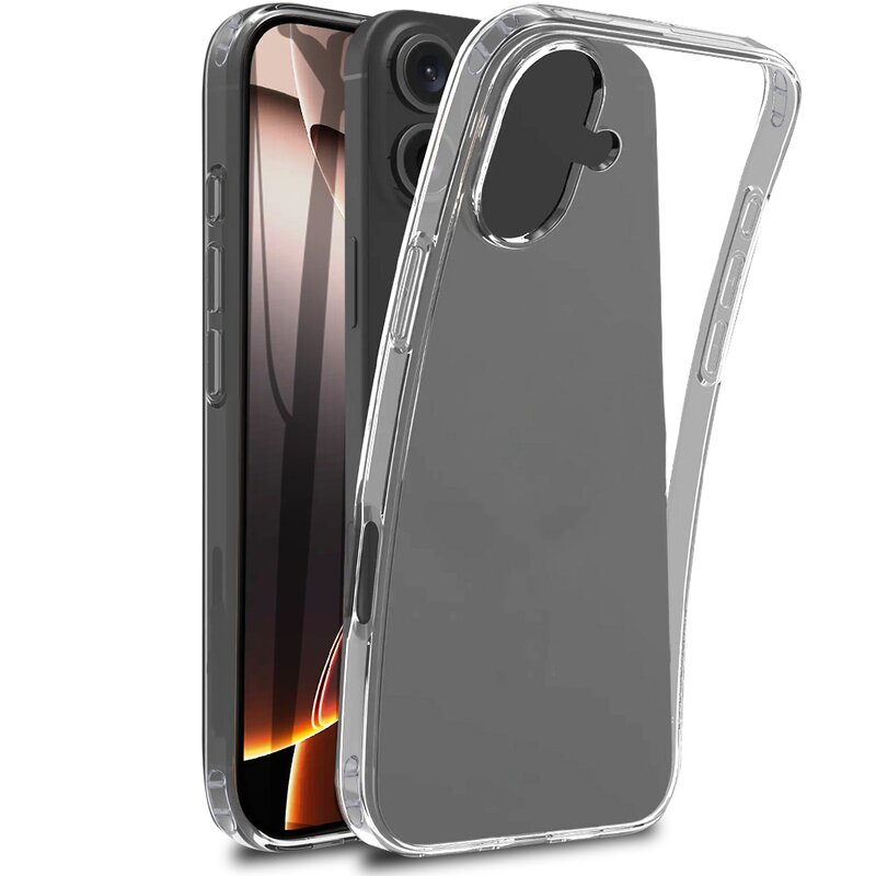 Etui ROCK Pure do Apple iPhone 16 Przezroczysty