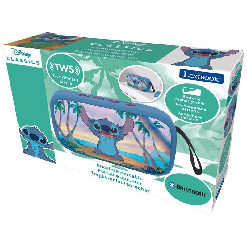 Zabawka głośnik mobilny LEXIBOOK Stitch BT018D